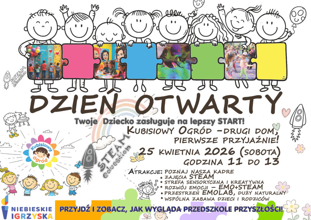 plakat dzień otwarty w przedszkolu